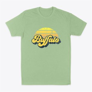 Buffalo Wyoming Sublime Sunset Classic Dad T-Shirt