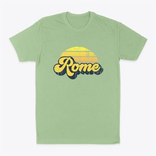 Rome New York Sublime Sunset Classic Dad T-Shirt