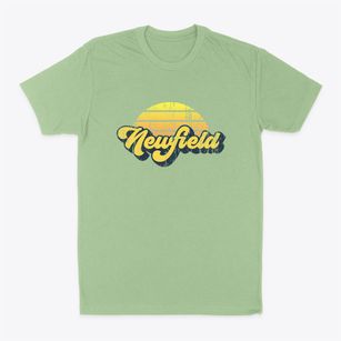 Newfield Maine Sublime Sunset Classic Dad T-Shirt