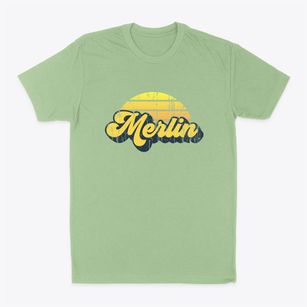 Merlin Oregon Sublime Sunset Classic Dad T-Shirt