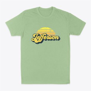 Jefferson New Hampshire Sublime Sunset Classic Dad T-Shirt