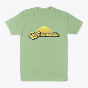Jeffersonville Georgia Sublime Sunset Classic Dad T-Shirt
