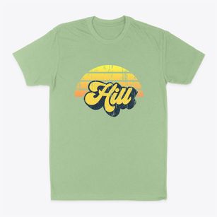 Hill Wisconsin Sublime Sunset Classic Dad T-Shirt