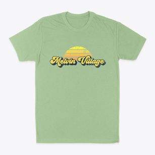 Melvin Village New Hampshire Sublime Sunset Classic Dad T-Shirt