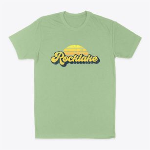 Rocklake North Dakota Sublime Sunset Classic Dad T-Shirt