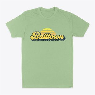 Balltown Iowa Sublime Sunset Classic Dad T-Shirt