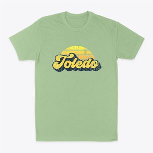 Toledo Ohio Sublime Sunset Classic Dad T-Shirt