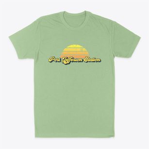 Port Jefferson Station New York Sublime Sunset Classic Dad T-Shirt