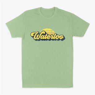 Waterloo New York Sublime Sunset Classic Dad T-Shirt