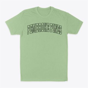 Pembroke Pines Florida Trendy Block Classic Dad T-Shirt