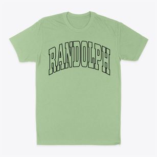 Randolph Massachusetts Trendy Block Classic Dad T-Shirt