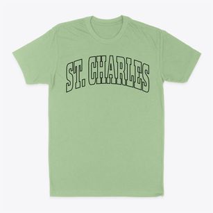 St. Charles Illinois Trendy Block Classic Dad T-Shirt