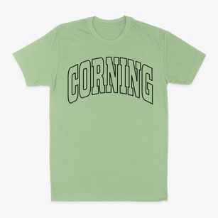 Corning Missouri Trendy Block Classic Dad T-Shirt