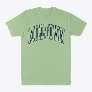 Milltown Wisconsin Trendy Block Classic Dad T-Shirt