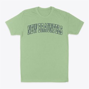 New Braunfels Texas Trendy Block Classic Dad T-Shirt