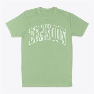 Brandon Wisconsin Trendy Block Classic Dad T-Shirt