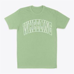 Wheeling Missouri Trendy Block Classic Dad T-Shirt