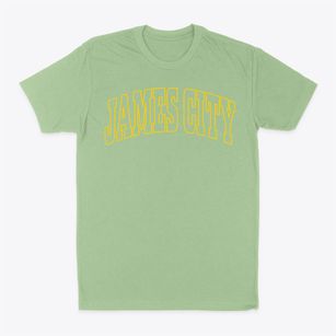 James City North Carolina Trendy Block Classic Dad T-Shirt