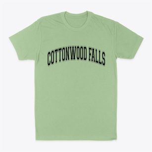 Cottonwood Falls Kansas Varsity Classic Dad T-Shirt