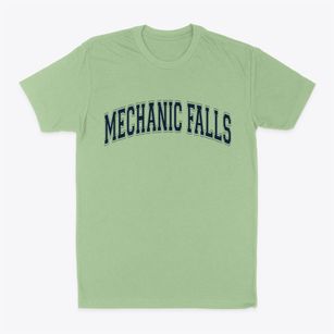 Mechanic Falls Maine Varsity Classic Dad T-Shirt