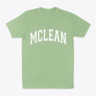 Mclean Virginia Varsity Classic Dad T-Shirt
