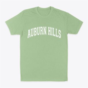 Auburn Hills Michigan Varsity Classic Dad T-Shirt