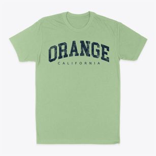 Orange California Urban Vibe Classic Dad T-Shirt