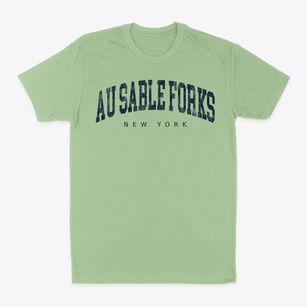 Au Sable Forks New York Urban Vibe Classic Dad T-Shirt
