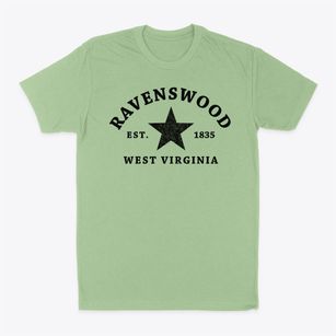 Ravenswood West Virginia Star Classic Dad T-Shirt