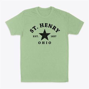 St. Henry Ohio Star Classic Dad T-Shirt