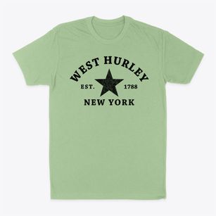 West Hurley New York Star Classic Dad T-Shirt