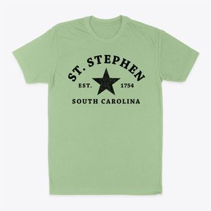 St. Stephen South Carolina Star Classic Dad T-Shirt