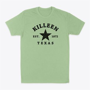 Killeen Texas Star Classic Dad T-Shirt