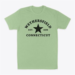 Wethersfield Connecticut Star Classic Dad T-Shirt