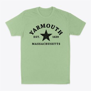Yarmouth Massachusetts Star Classic Dad T-Shirt