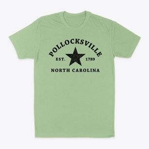 Pollocksville North Carolina Star Classic Dad T-Shirt