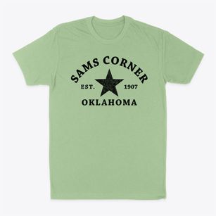 Sams Corner Oklahoma Star Classic Dad T-Shirt