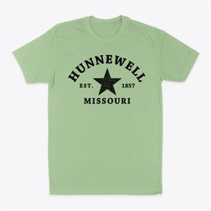 Hunnewell Missouri Star Classic Dad T-Shirt