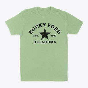 Rocky Ford Oklahoma Star Classic Dad T-Shirt