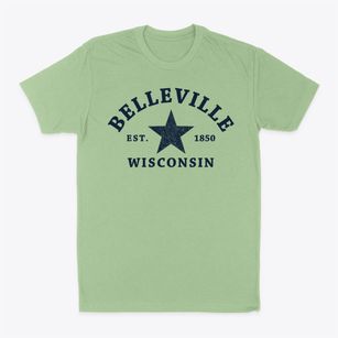 Belleville Wisconsin Star Classic Dad T-Shirt