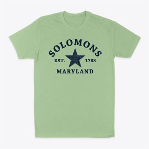 Solomons Maryland Star Classic Dad T-Shirt