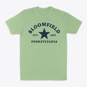 Bloomfield Pennsylvania Star Classic Dad T-Shirt