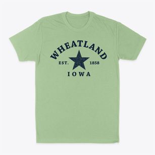 Wheatland Iowa Star Classic Dad T-Shirt