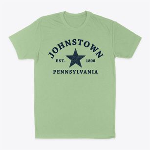 Johnstown Pennsylvania Star Classic Dad T-Shirt