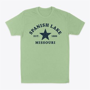 Spanish Lake Missouri Star Classic Dad T-Shirt
