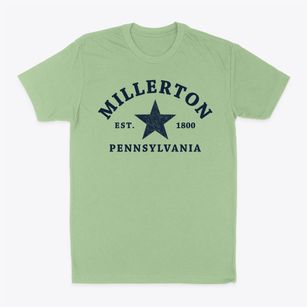 Millerton Pennsylvania Star Classic Dad T-Shirt