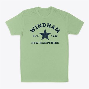 Windham New Hampshire Star Classic Dad T-Shirt