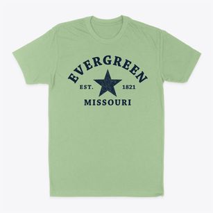 Evergreen Missouri Star Classic Dad T-Shirt