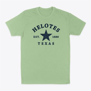 Helotes Texas Star Classic Dad T-Shirt