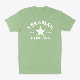 Tekamah Nebraska Star Classic Dad T-Shirt